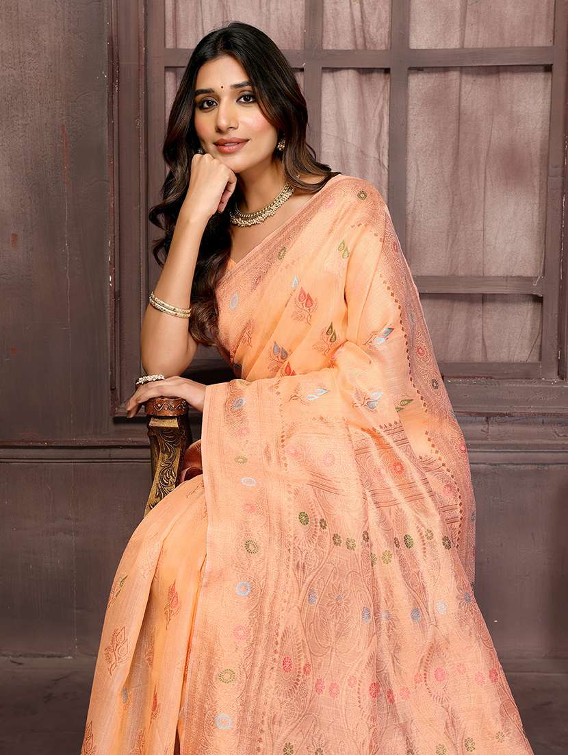 women self design kanjivaram saree with blouse - 21678806 - Standard Image - 3