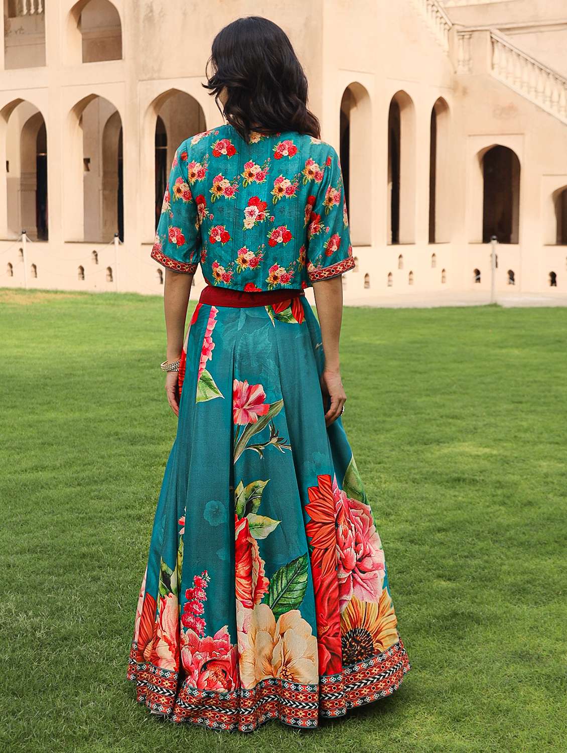 women floral printed skirt top set - 21679148 -  Standard Image - 3