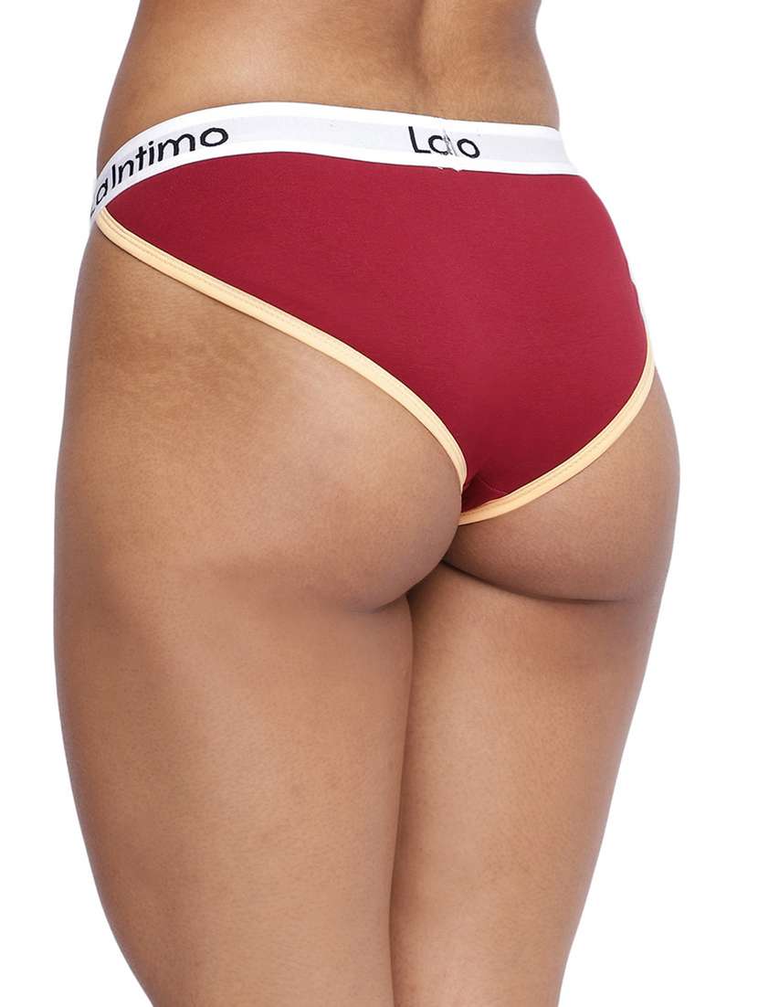 women plain low rise bikini panty - 21679326 -  Standard Image - 3