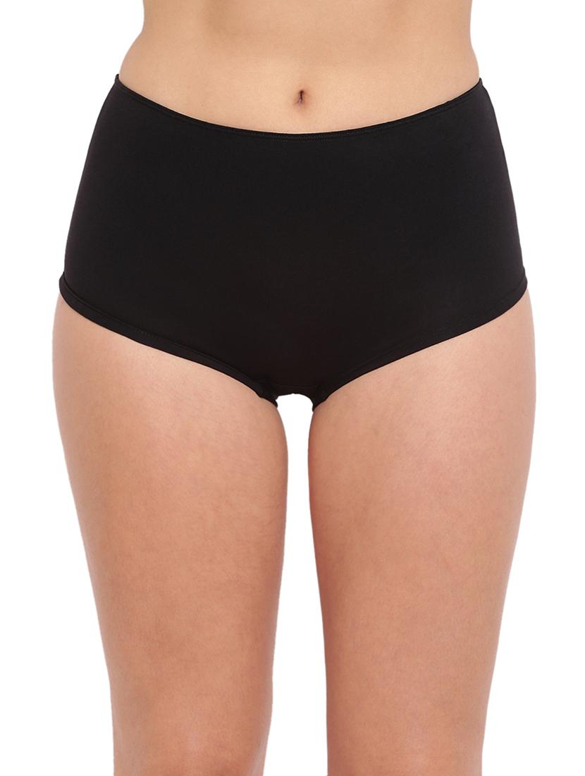 women plain mid rise boy shorts panty - 21679334 -  Zoom Image - 0