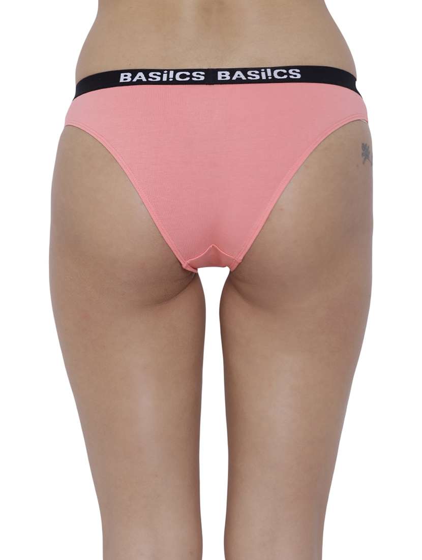 women solid low rise bikini combo - 21679360 -  Standard Image - 3