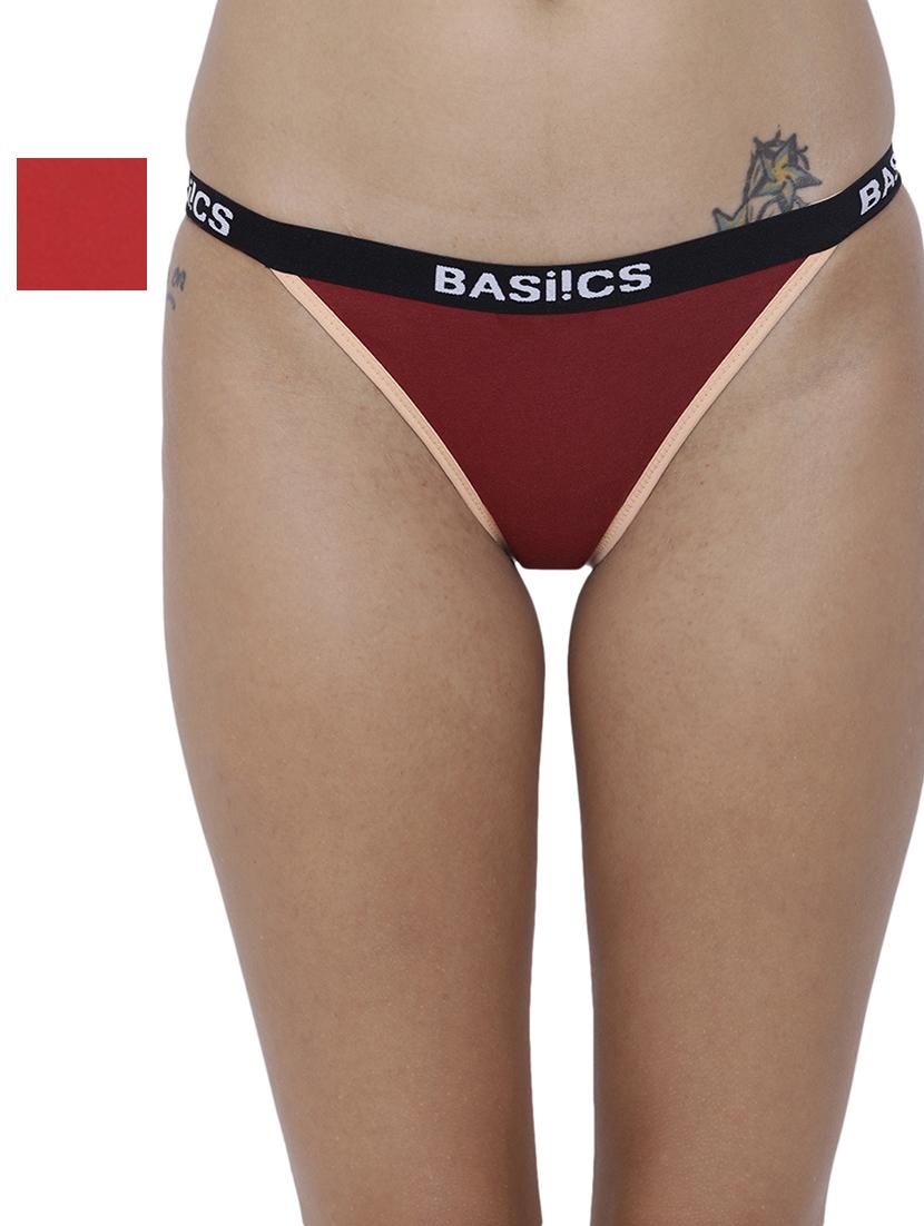 women solid low rise bikini combo - 21679368 - Zoom Image - 0