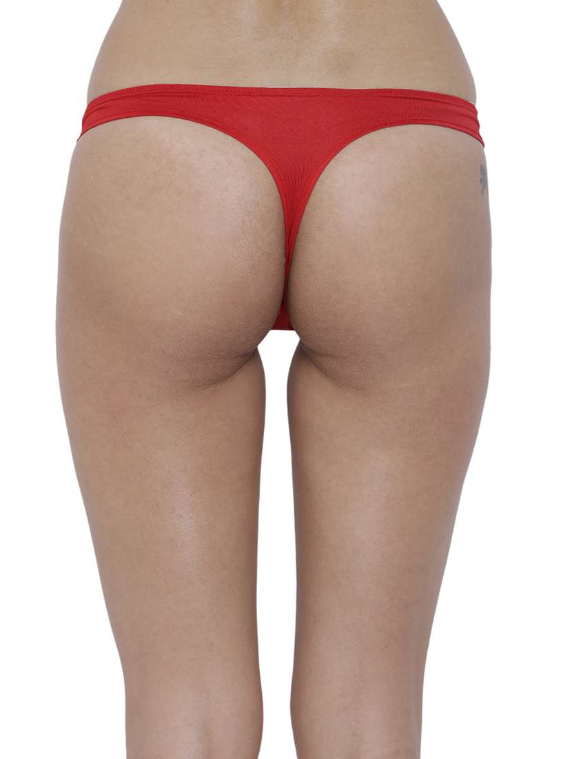 women solid low rise thong combo - 21679375 -  Standard Image - 3