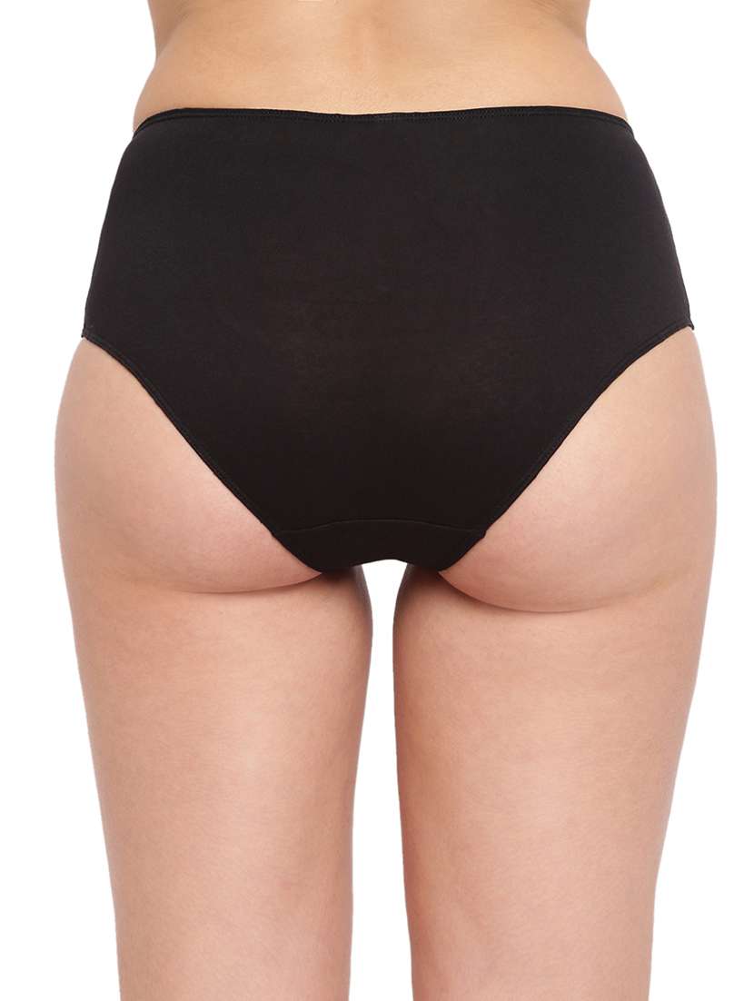 women solid mid rise panty combo - 21679389 -  Standard Image - 3