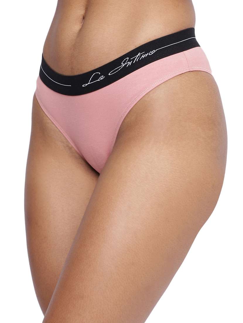 women solid low rise panty combo - 21679398 -  Standard Image - 3