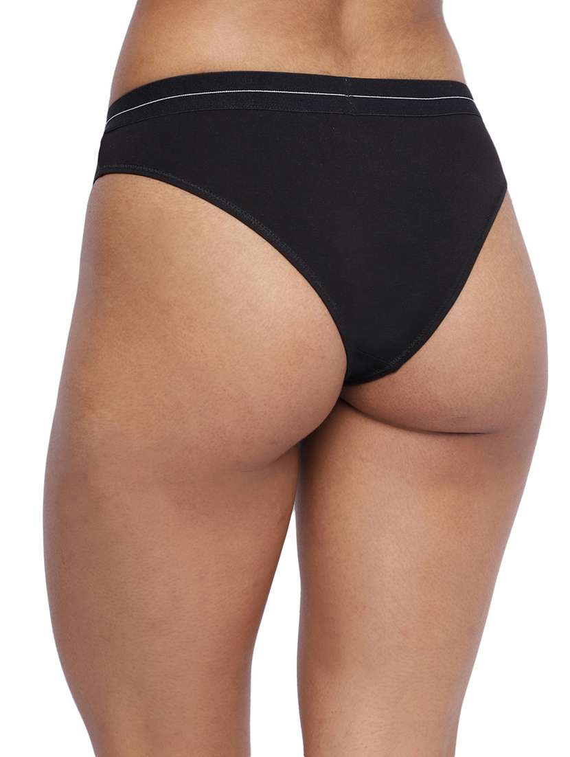 women pack of 3 solid low rise panty  - 21679441 -  Standard Image - 3