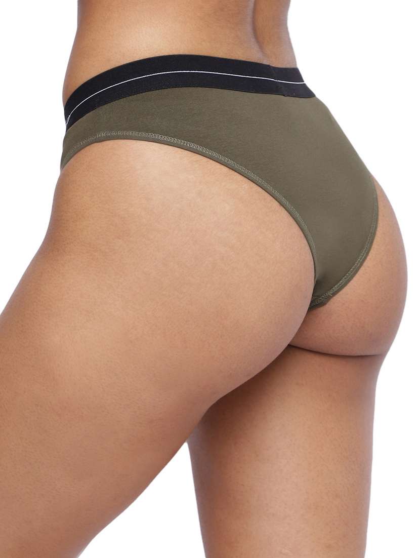 women pack of 6 solid low rise panty  - 21679442 -  Standard Image - 3