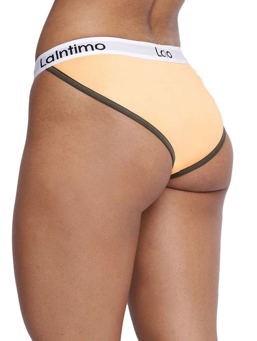 women solid low rise thoungs  - 21679468 -  Standard Image - 3