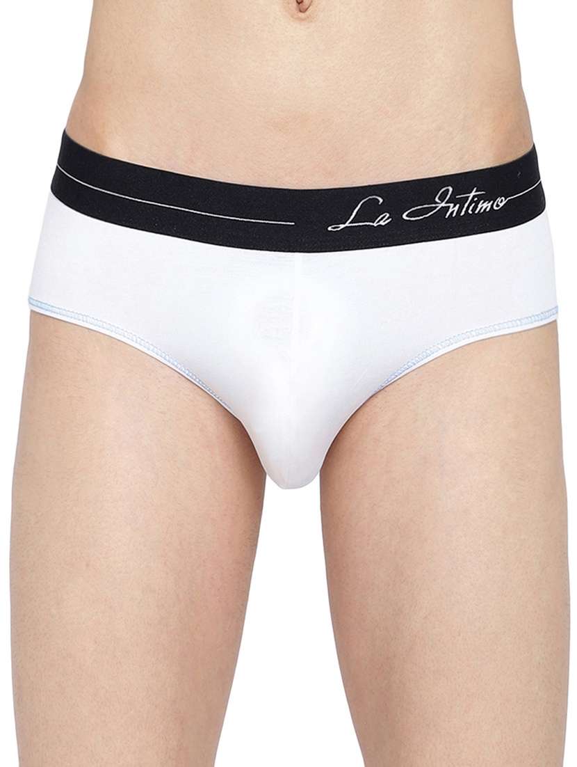 men solid low rise hipster briefs 