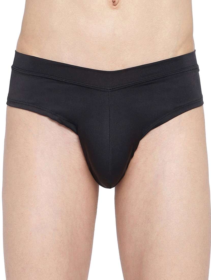 men solid low rise hipster briefs 