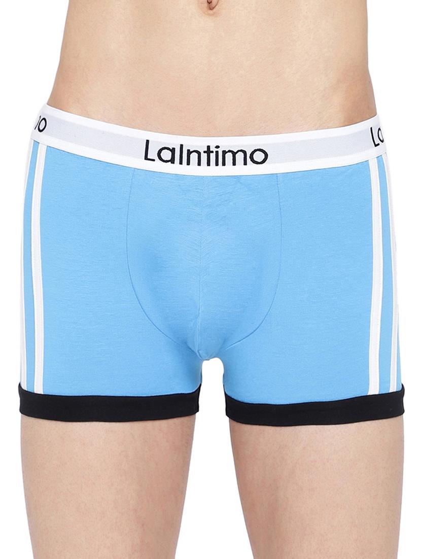 men solid low rise trunks - 21679533 - Zoom Image - 0