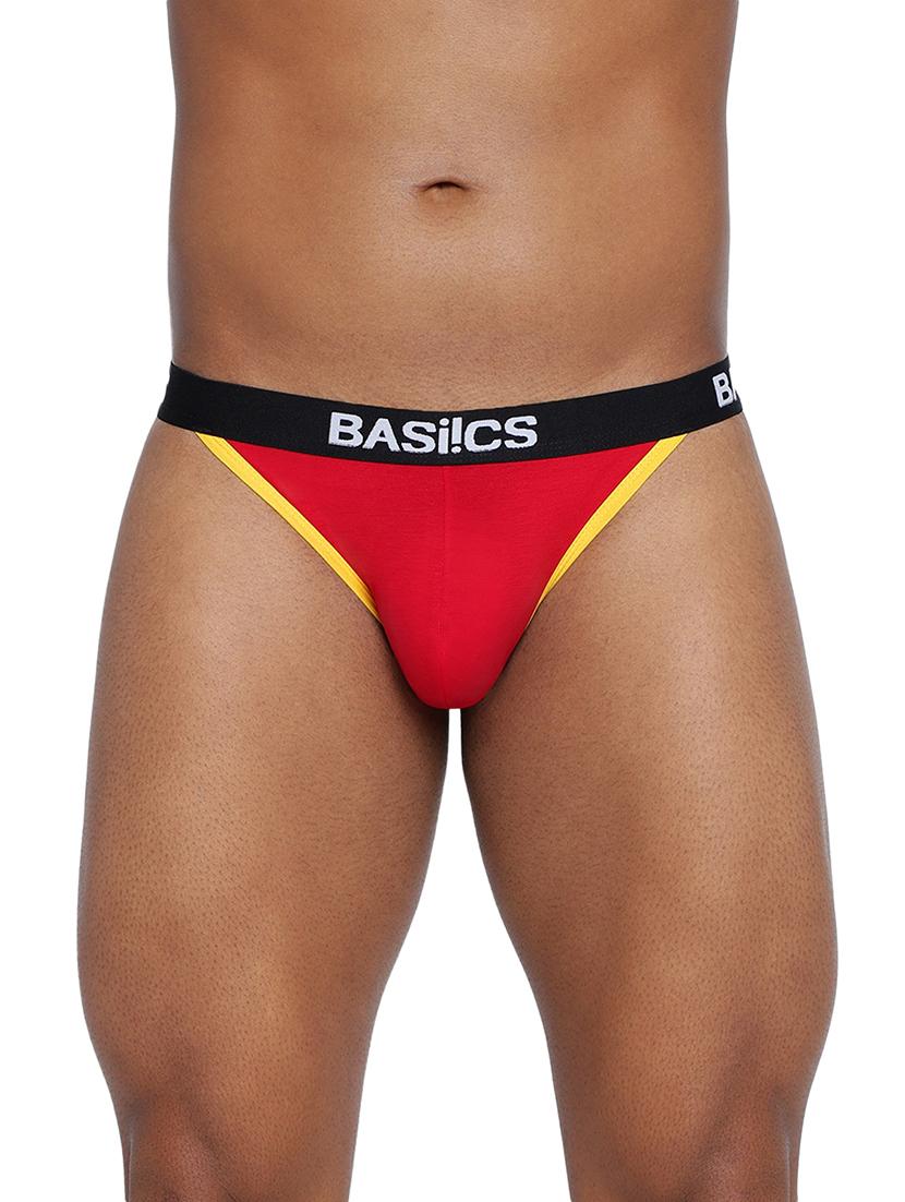 men solid low rise hipster briefs