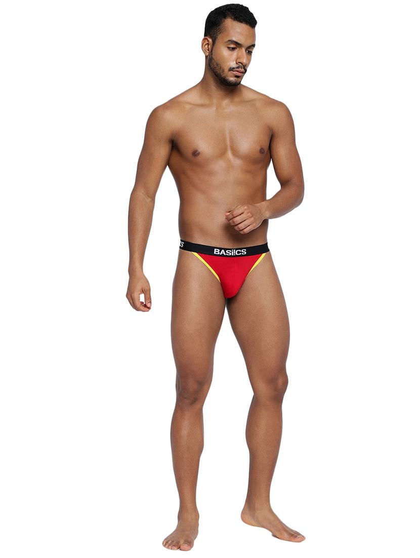 men solid low rise hipster briefs - 21679547 - Standard Image - 3
