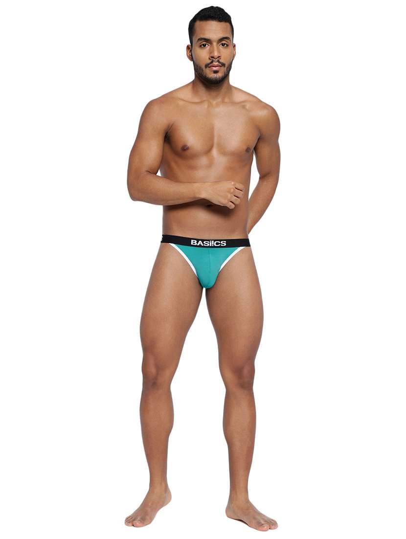 men solid low rise hipster briefs - 21679548 - Standard Image - 3