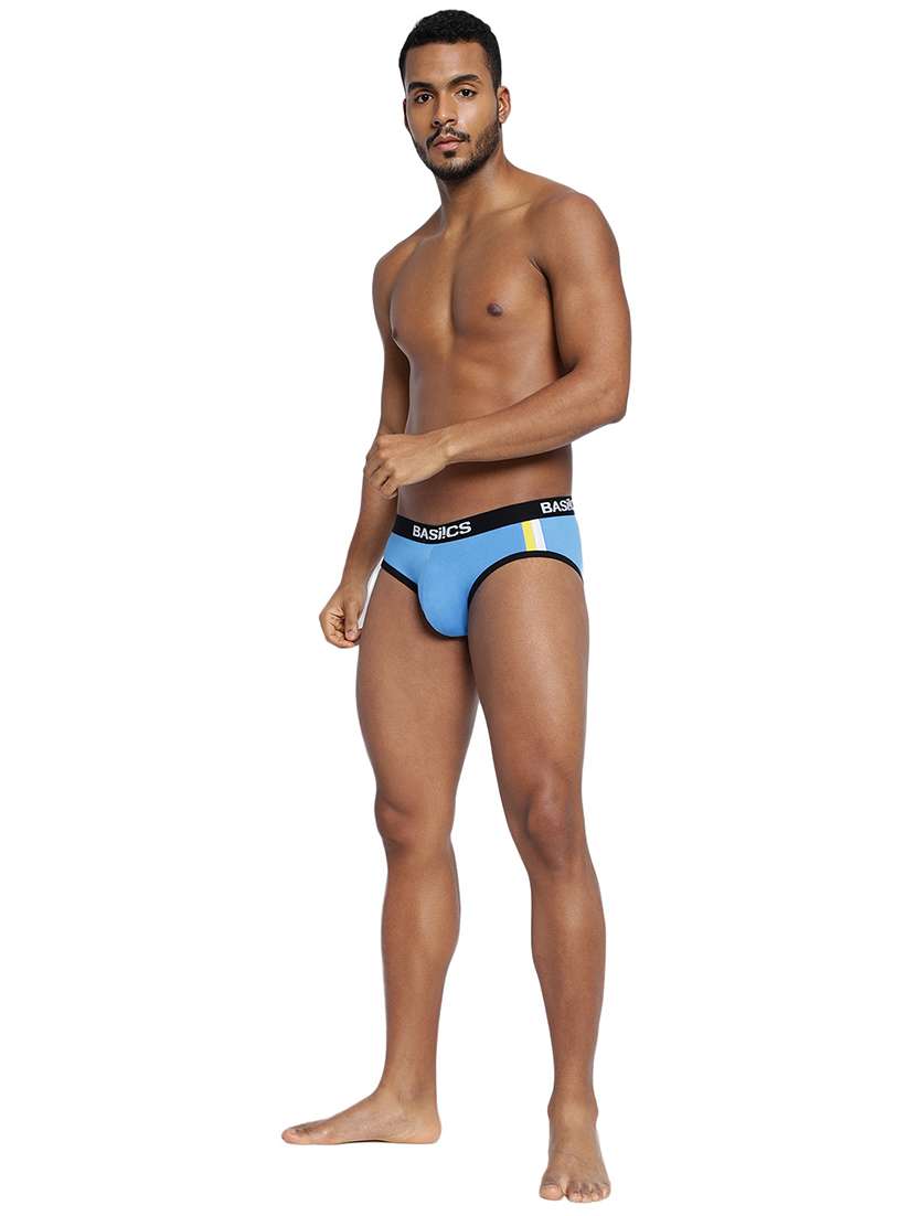 men solid low rise hipster briefs - 21679551 -  Standard Image - 3