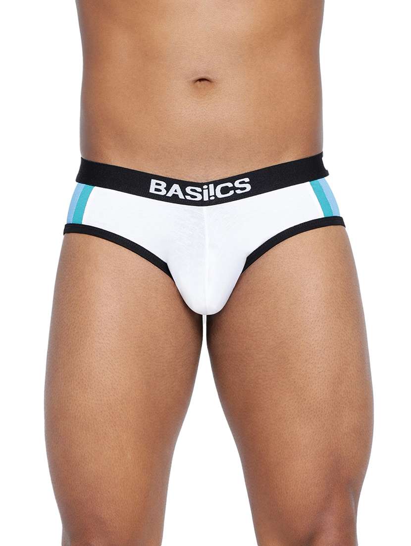 men solid low rise hipster briefs