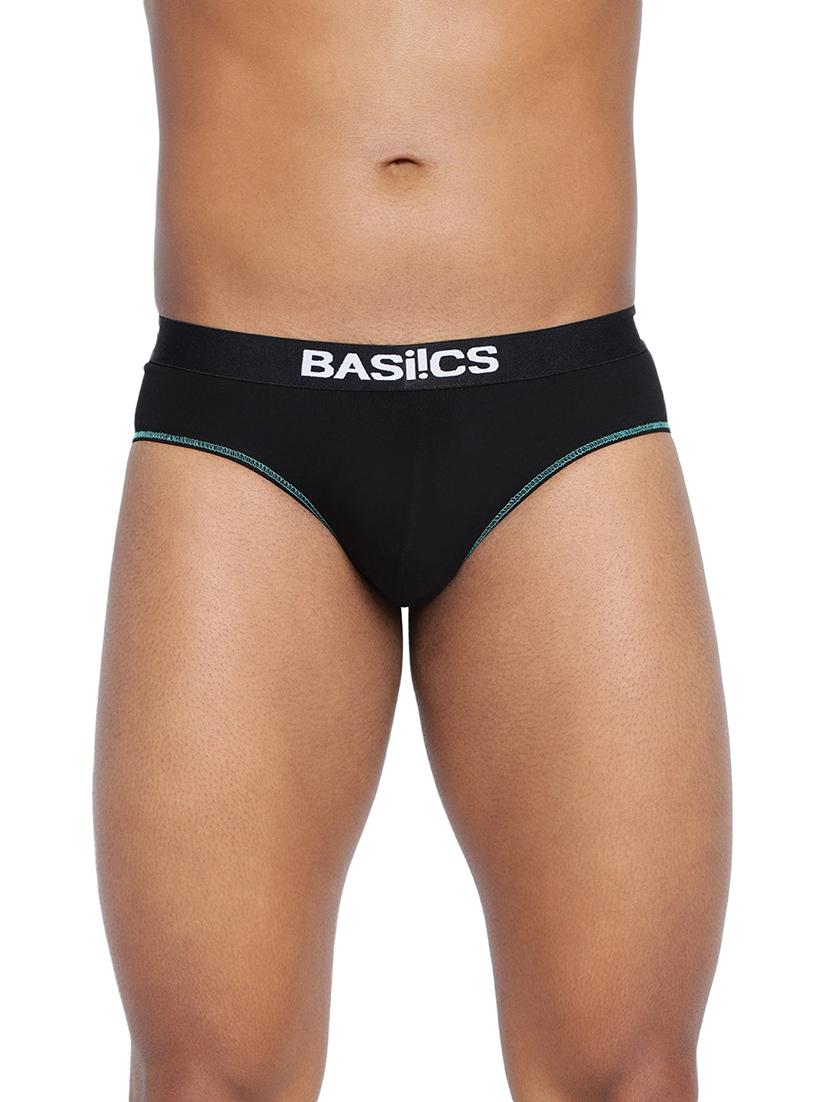 men solid low rise hipster briefs