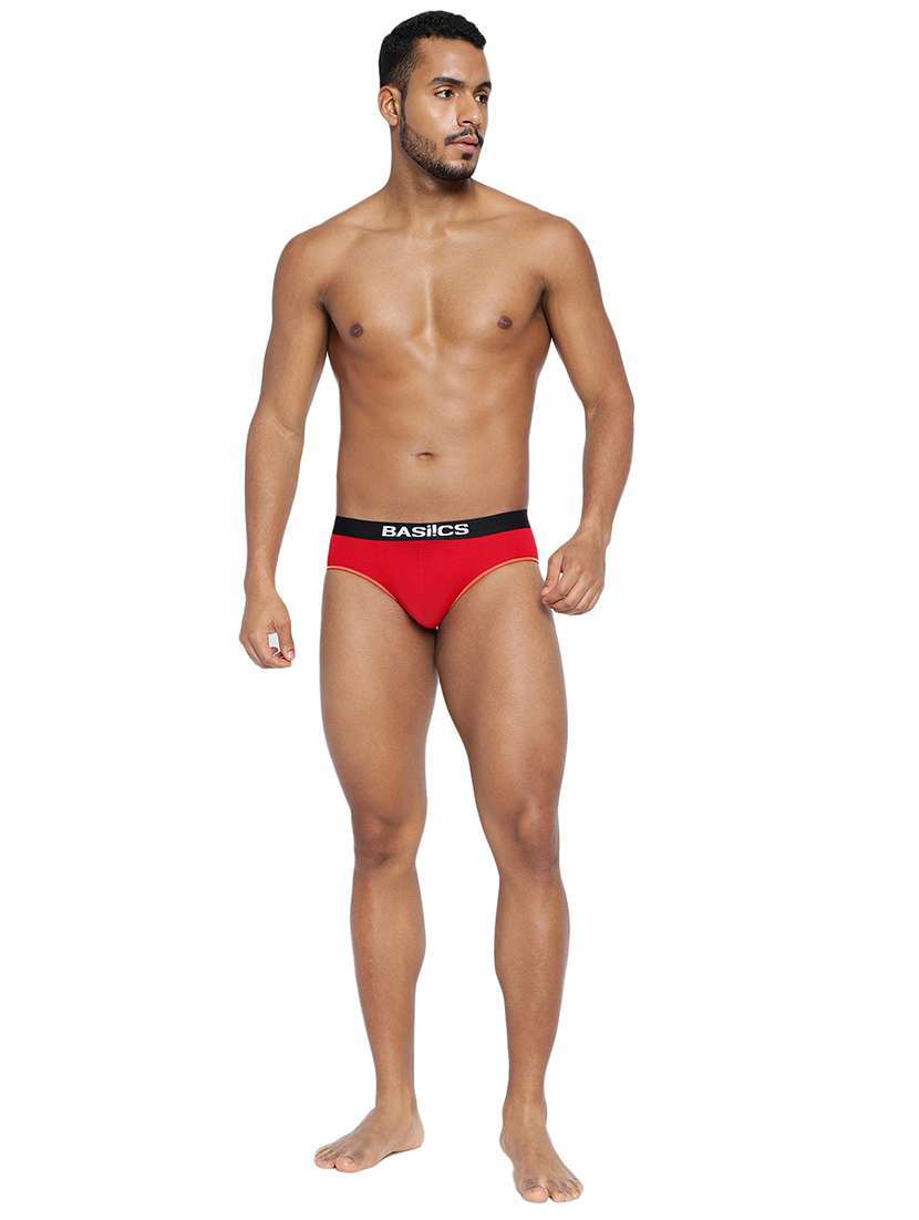 men solid low rise hipster briefs - 21679559 -  Standard Image - 3