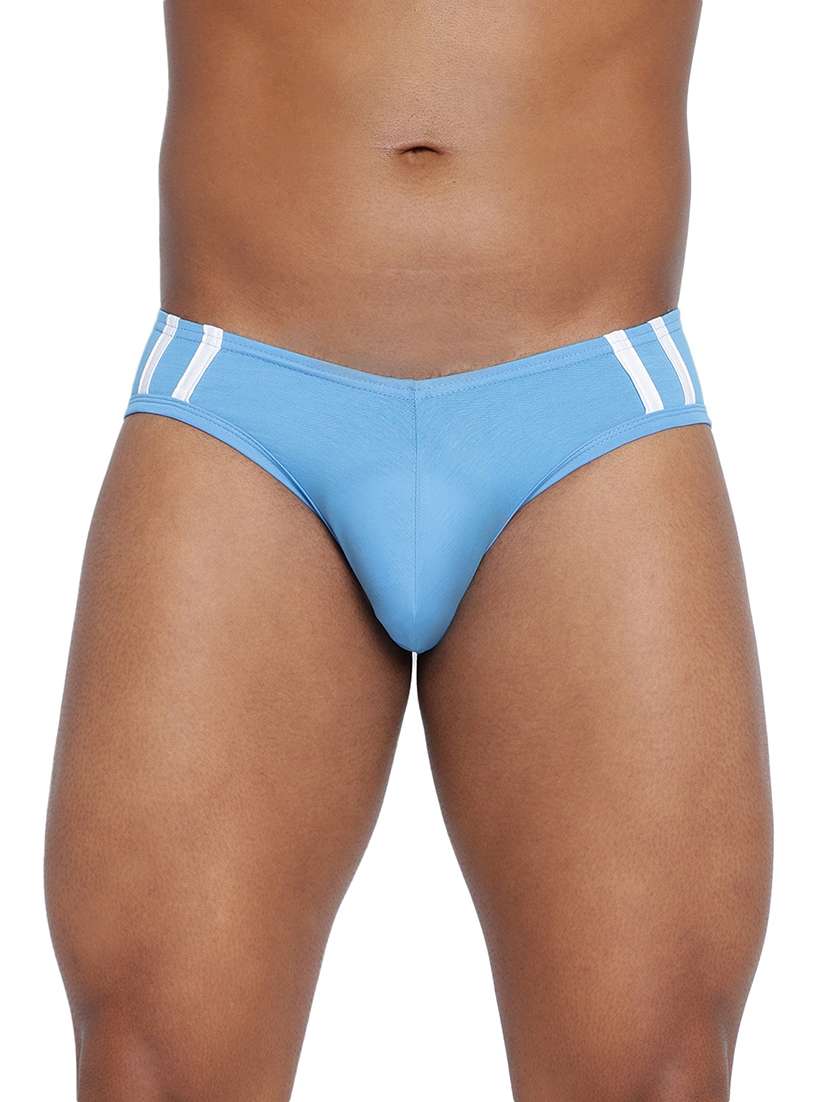men solid low rise hipster briefs - 21679569 - Zoom Image - 0