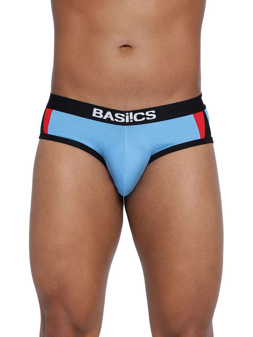 men solid low rise hipster briefs - 21679575 - Zoom Image - 0