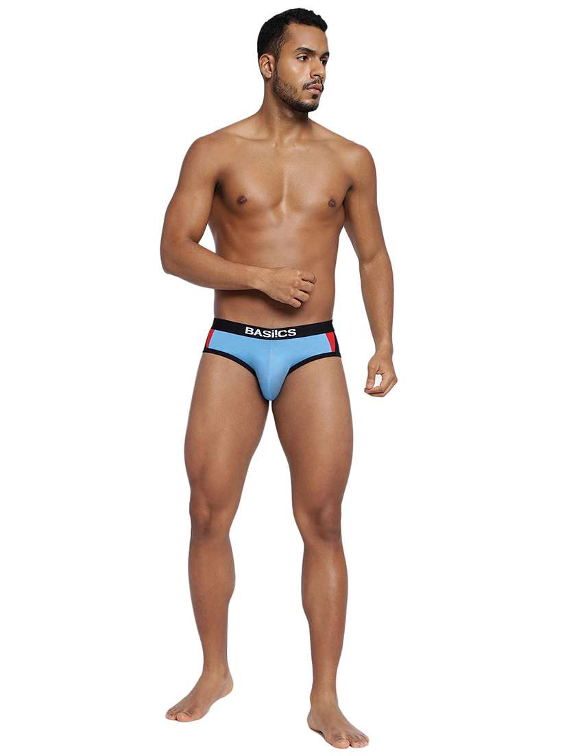 men solid low rise hipster briefs - 21679575 - Standard Image - 3