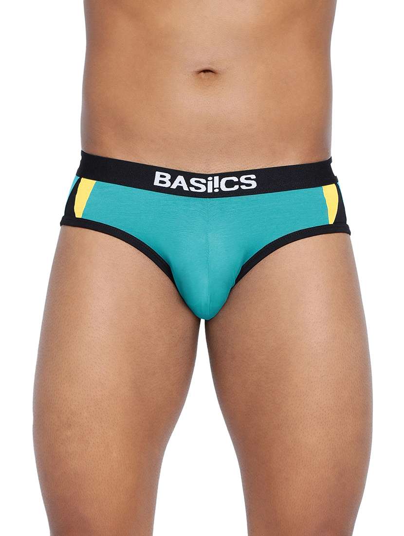 men solid low rise hipster briefs
