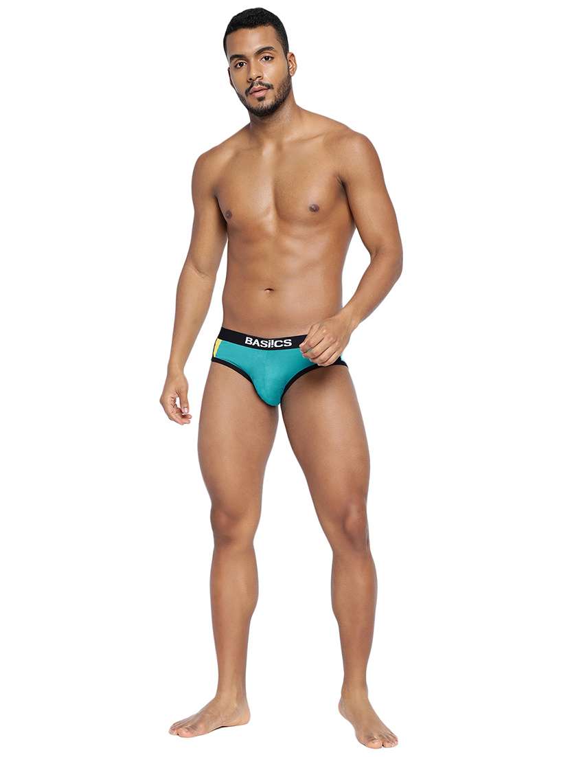 men solid low rise hipster briefs - 21679578 -  Standard Image - 3