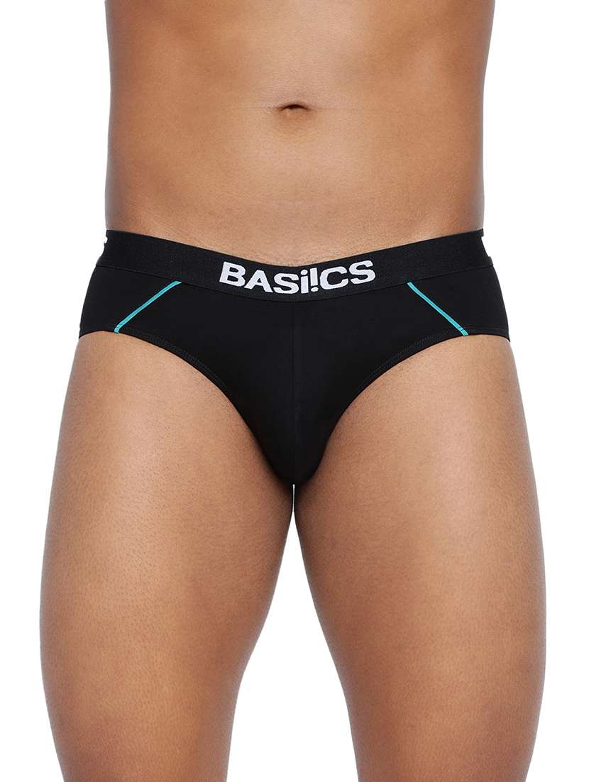 men solid low rise hipster briefs