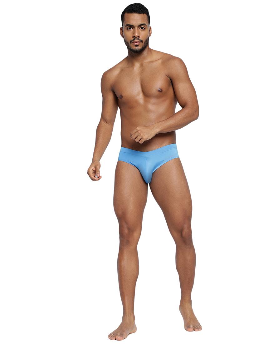 men solid low rise hipster briefs - 21679616 - Standard Image - 3