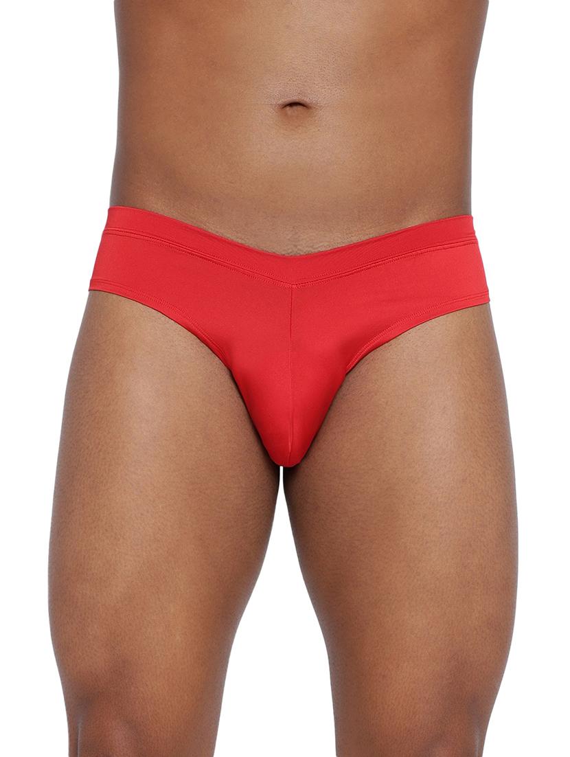 men solid low rise hipster briefs - 21679618 - Zoom Image - 0