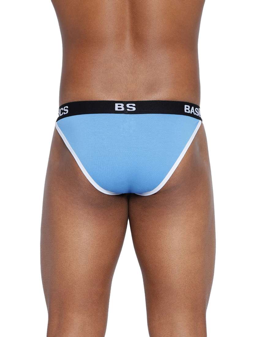 multi colored 95% cotton 5% spandex brief - 21679623 -  Standard Image - 3