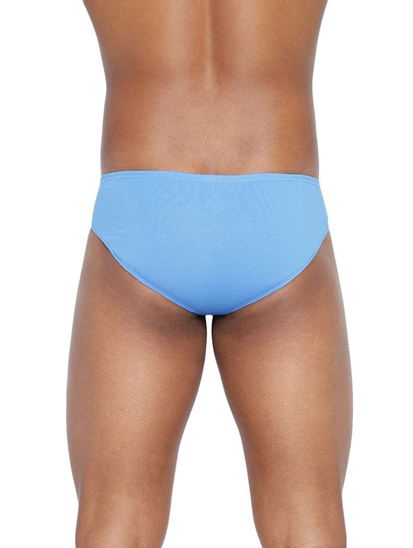 multi colored 95% cotton 5% spandex brief - 21679638 -  Standard Image - 3