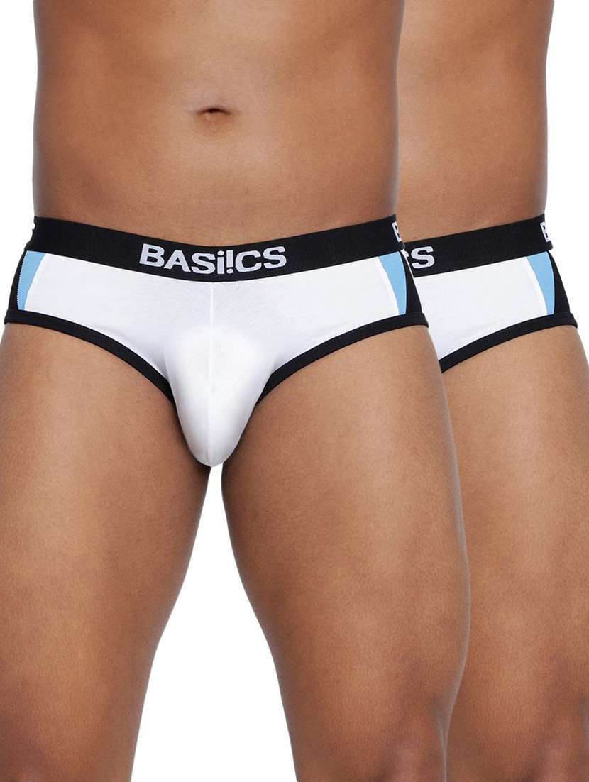 men solid low rise hipster combo