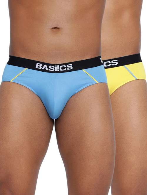 multi colored 95% cotton 5% spandex brief - 21679654 -  Standard Image - 0