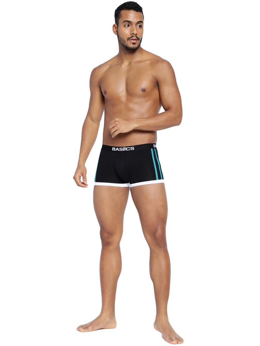 black 95% cotton 5% spandex brief - 21679659 - Standard Image - 3
