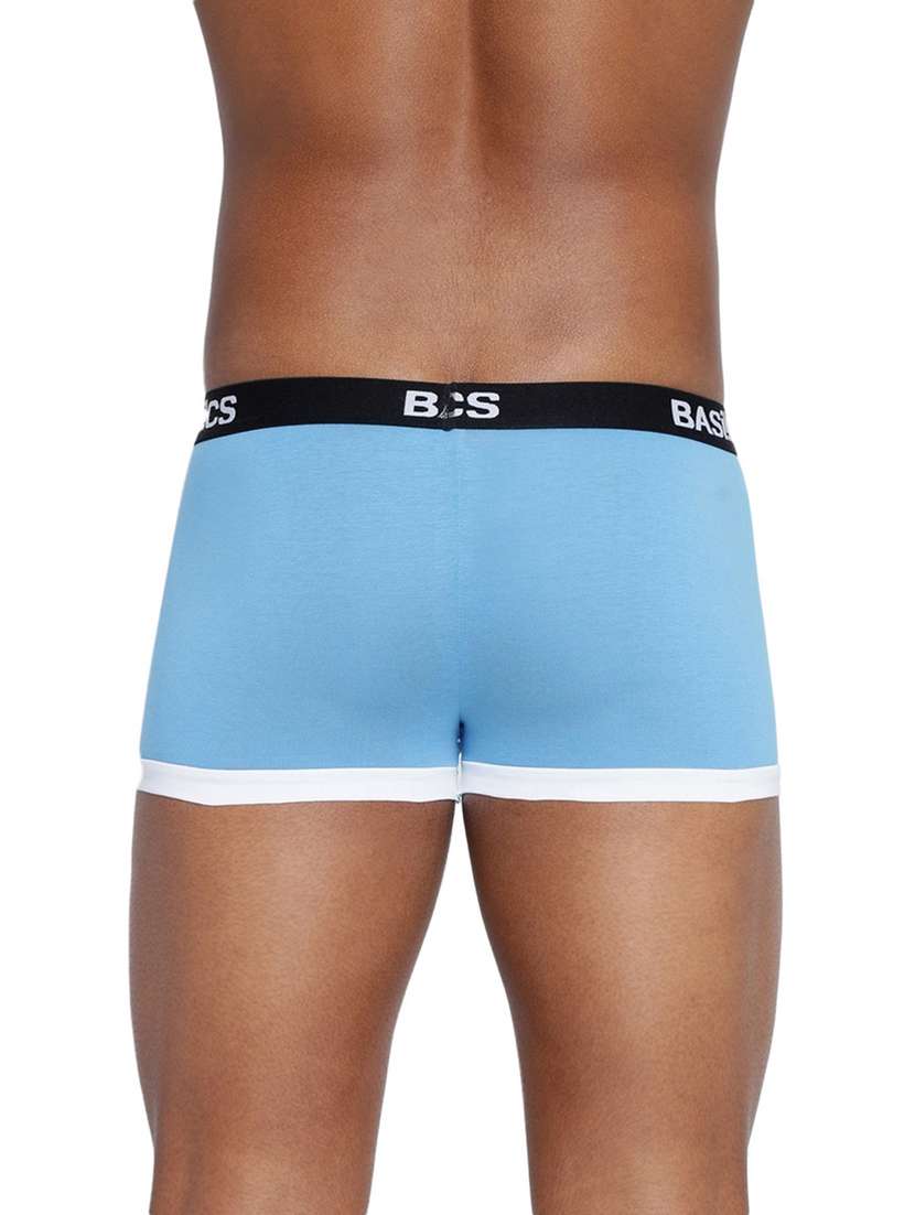 men solid low rise trunks combo - 21679663 -  Standard Image - 3