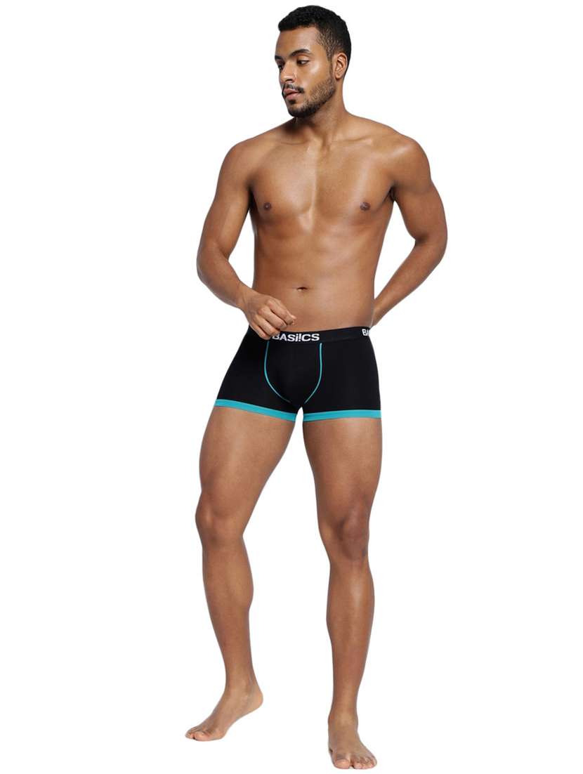 men solid low rise trunks combo - 21679664 -  Standard Image - 3