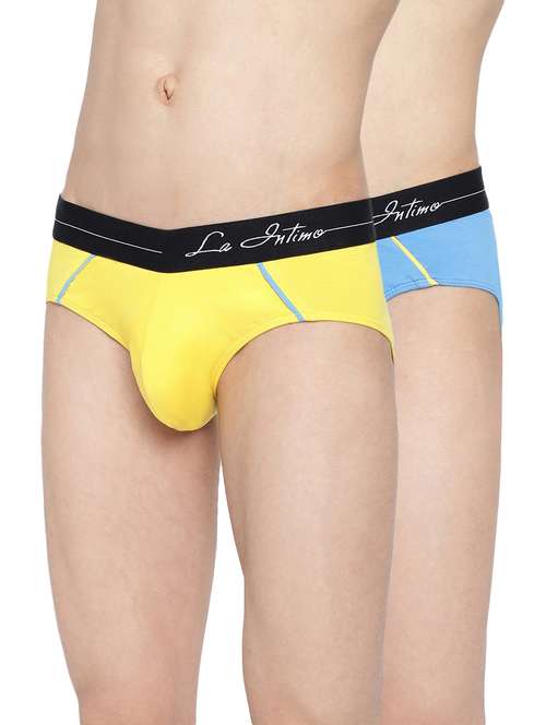 men solid hipster briefs combo - 21679719 - Standard Image - 0