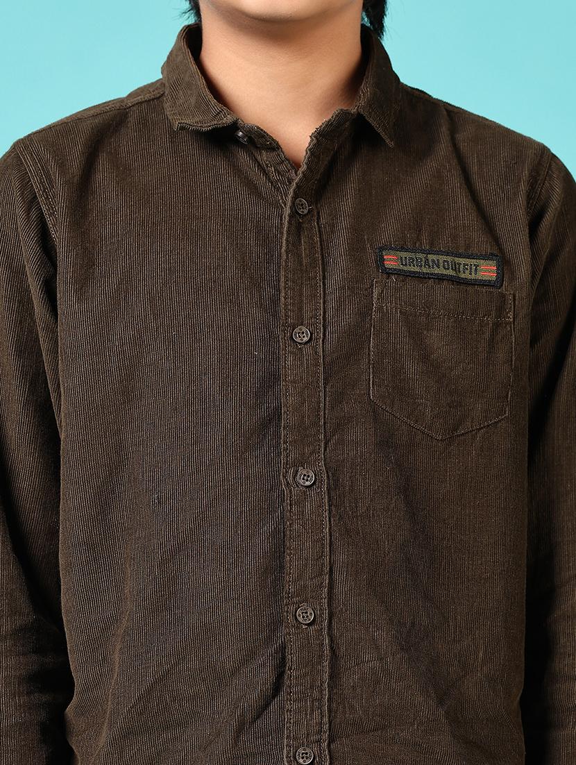 boys solid long sleeve shirt - 21679762 - Standard Image - 5