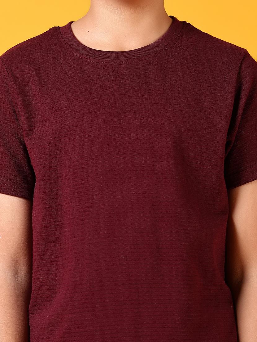boys short sleeves solid t-shirt - 21679893 - Standard Image - 5