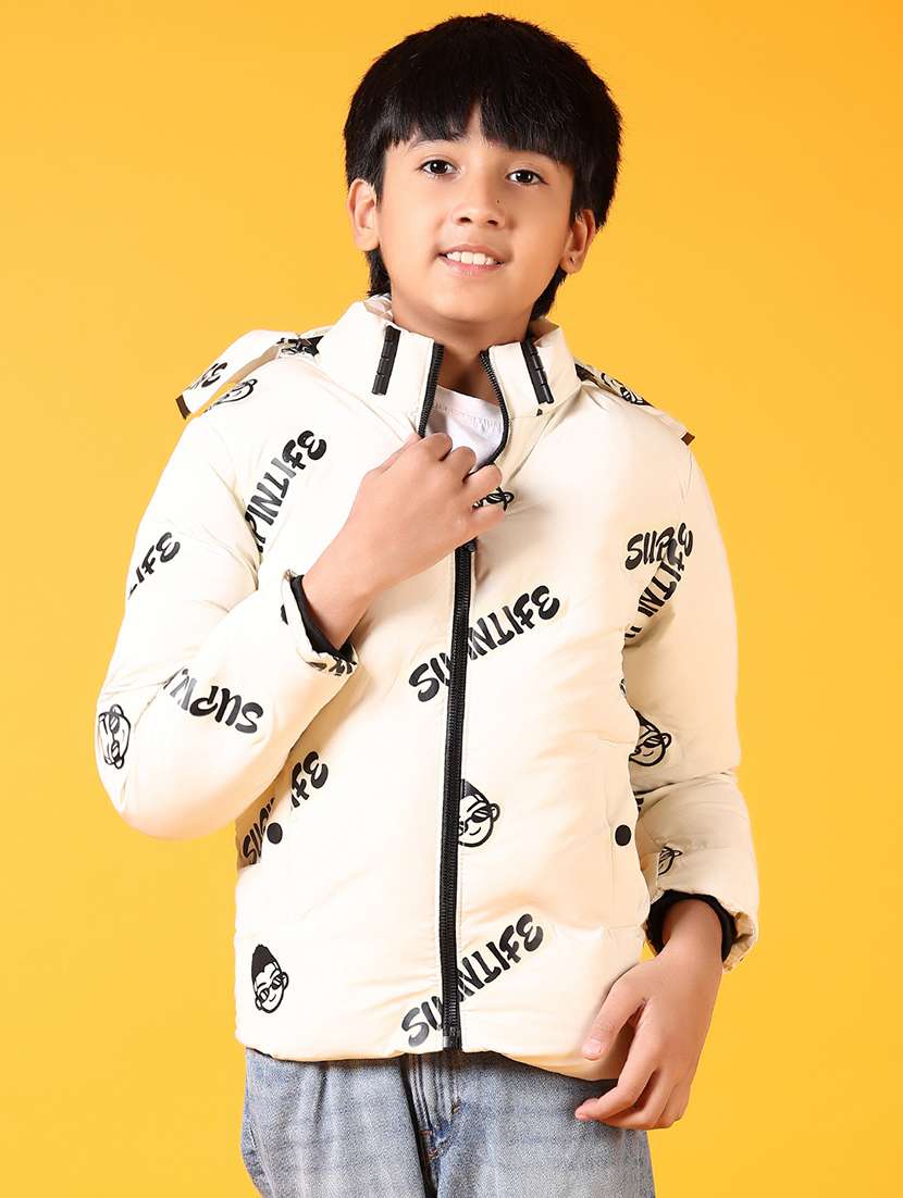 girls quilted long sleeve jacket