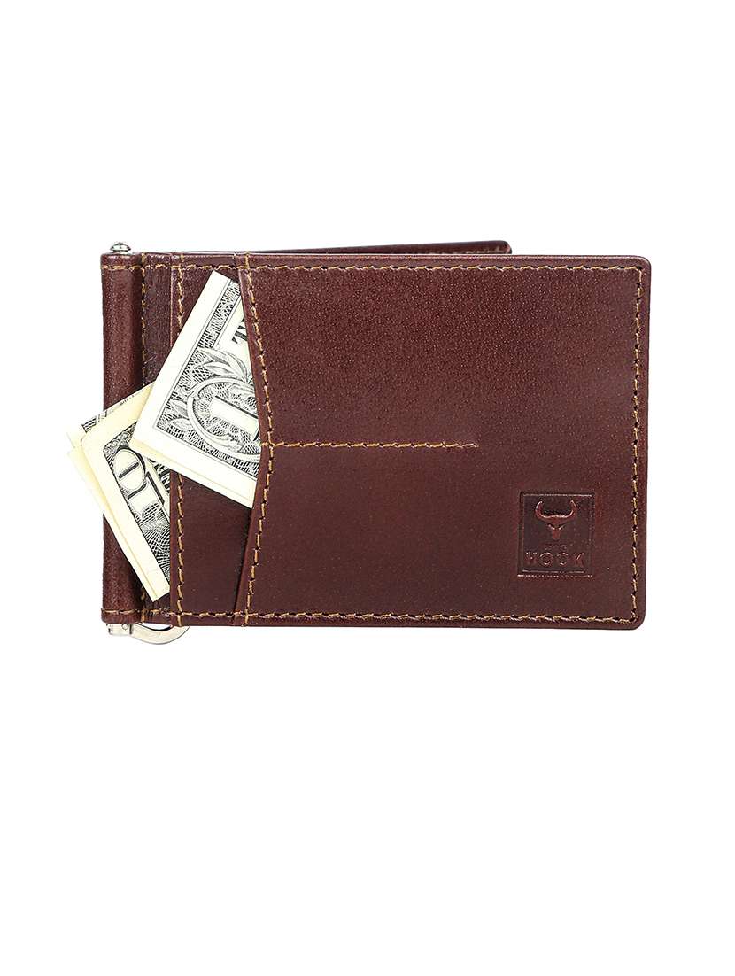 men brown genuine leather wallet - 21680223 -  Standard Image - 3