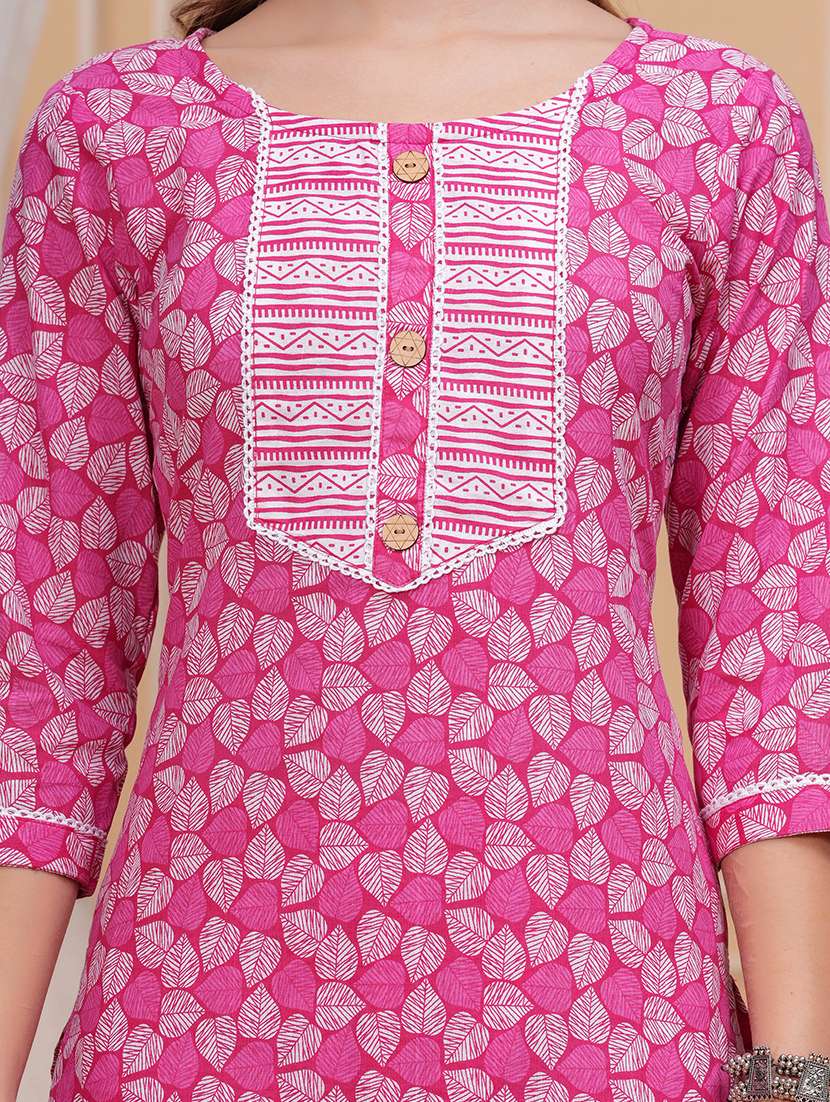 women printed kurta pant set with dupatta - 21680436 - Standard Image - 3