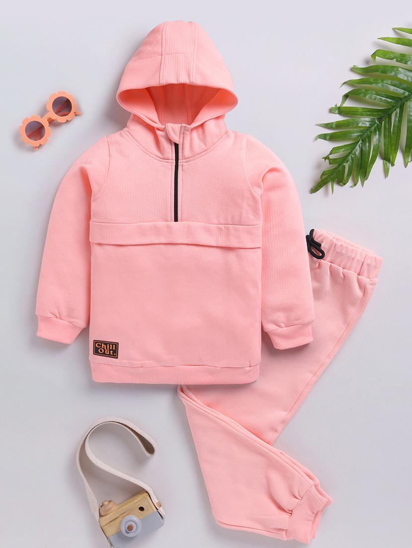 kids solid winter wear full length twin set - 21680649 - Zoom Image - 0