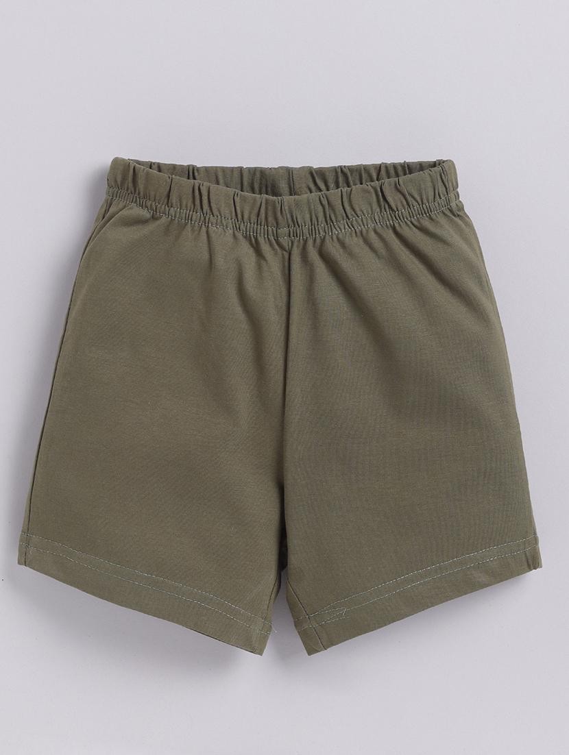 kids printed cotton shorts twin set - 21680688 - Standard Image - 3