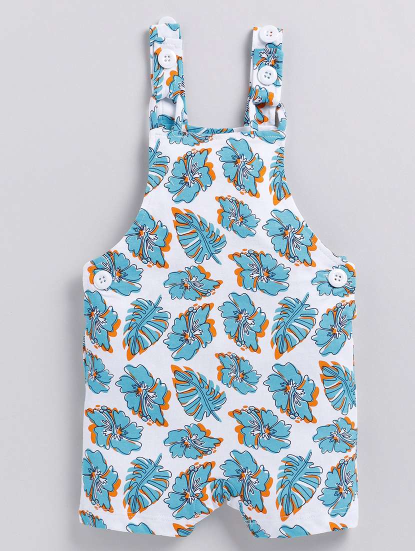 kids printed adjustable strap dungaree - 21680799 -  Standard Image - 3