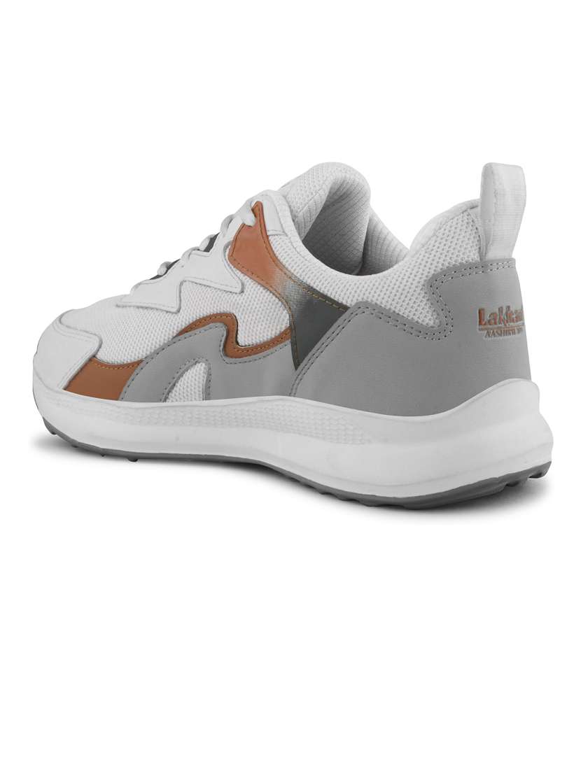 men lightweight lace up sport shoes - 21681295 - Standard Image - 3