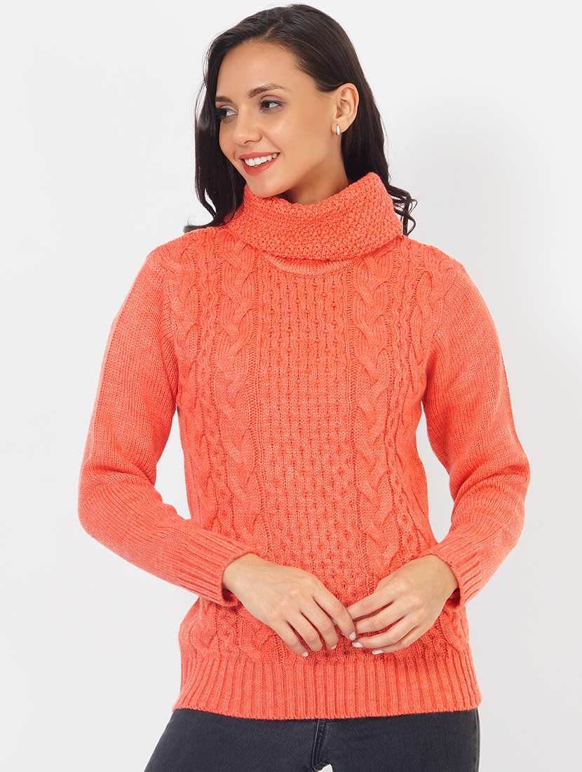 women self designed long sleeves pullover - 21681863 -  Zoom Image - 0