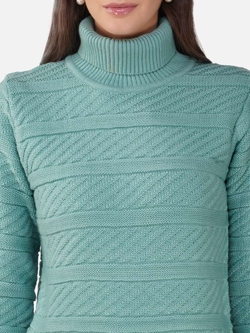 women self designed long sleeves pullover - 21681876 -  Standard Image - 5