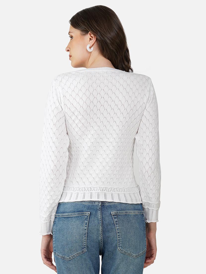 women self designed long sleeves pullover - 21681882 - Standard Image - 3